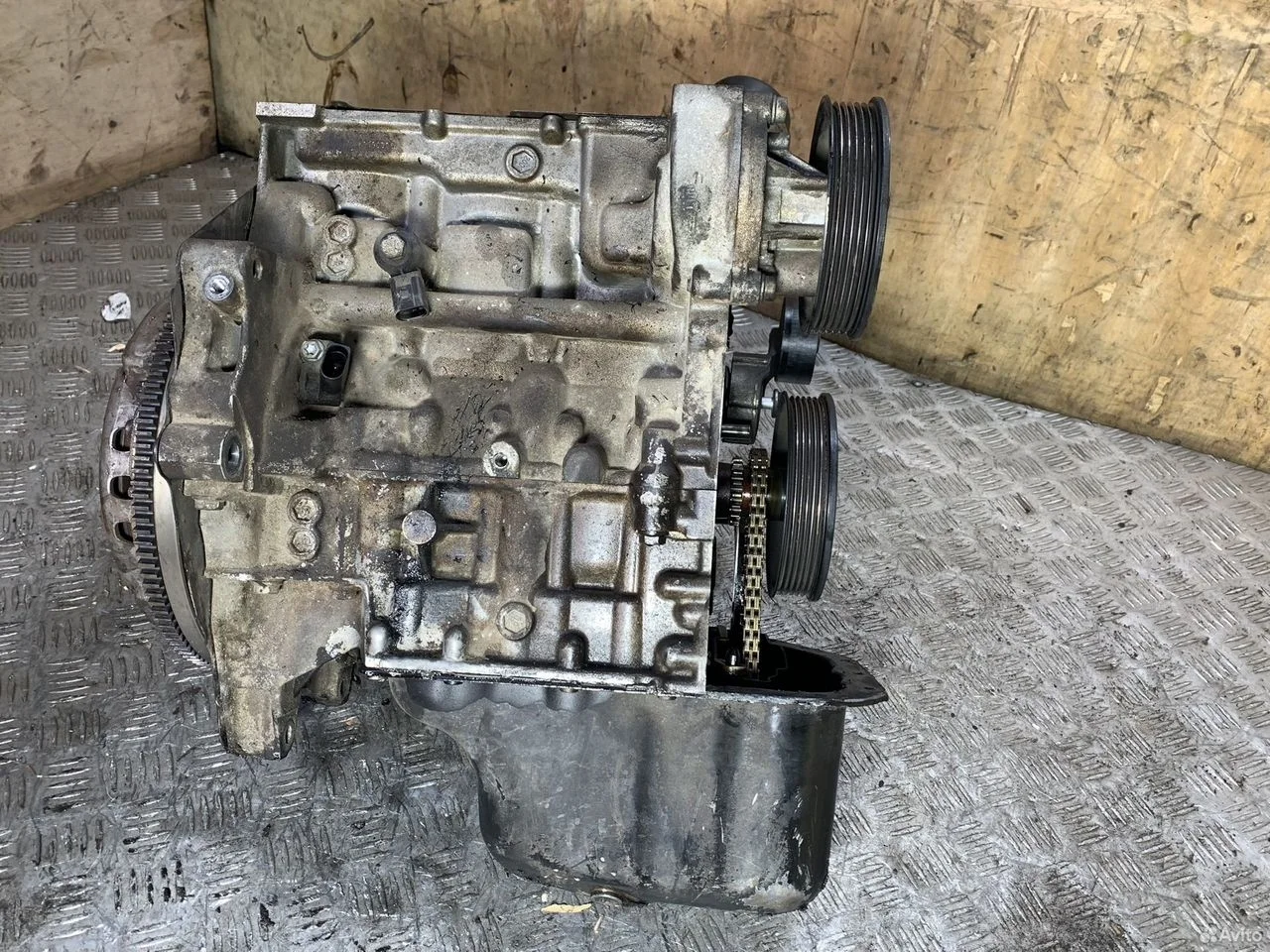 Блок двигателя 1.2 cgp vw polo skoda fabia