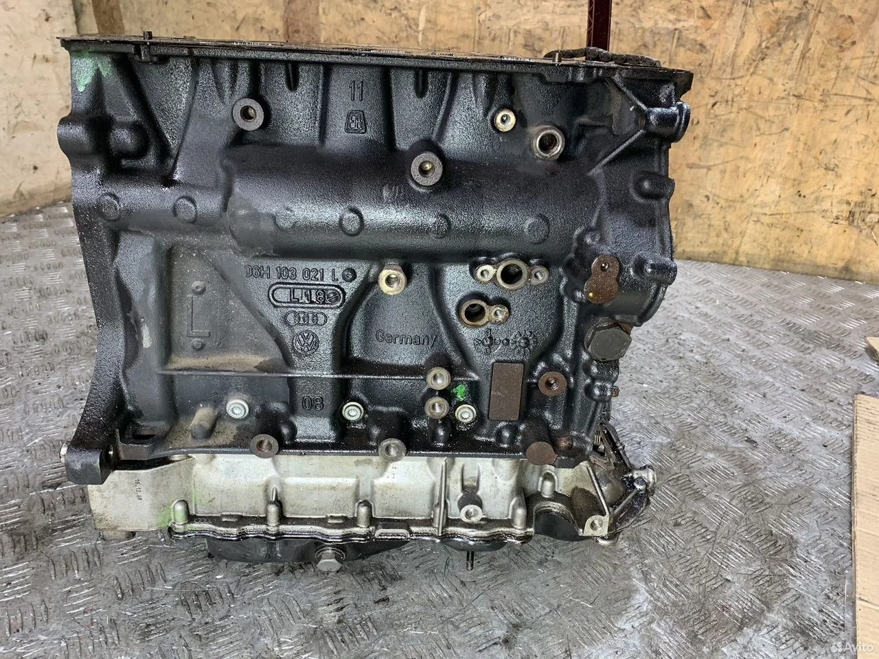 Блок двигателя caw 2.0 tfsi volkswagen tiguan