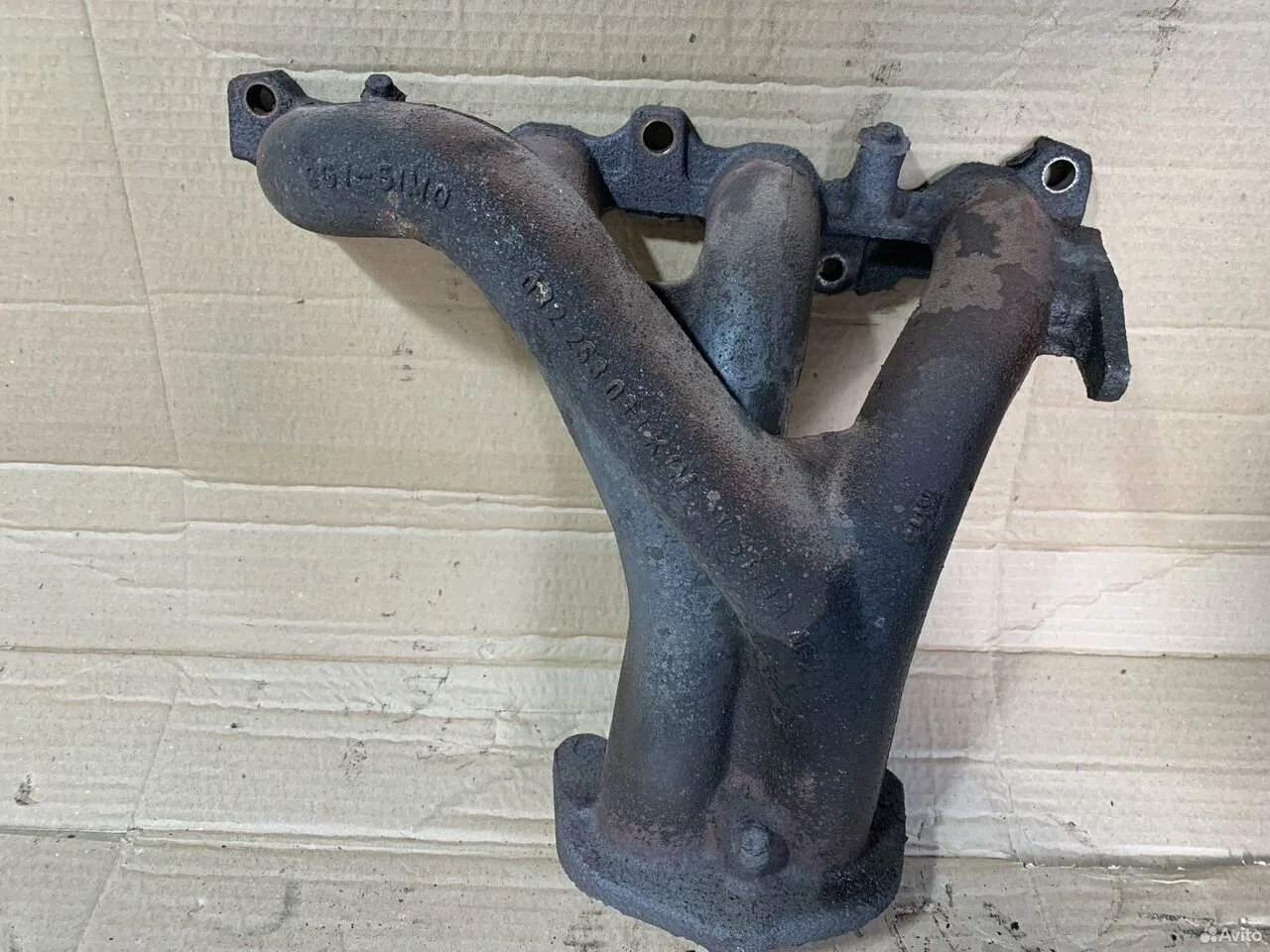 Выпускной коллектор 1.6 aee шкода октавия