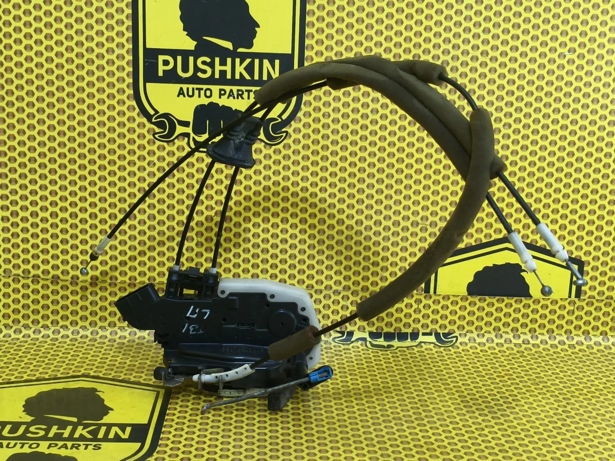 Замок двери Nissan X-TRAIL 2012 80501JG40A T31 M9R, передний левый