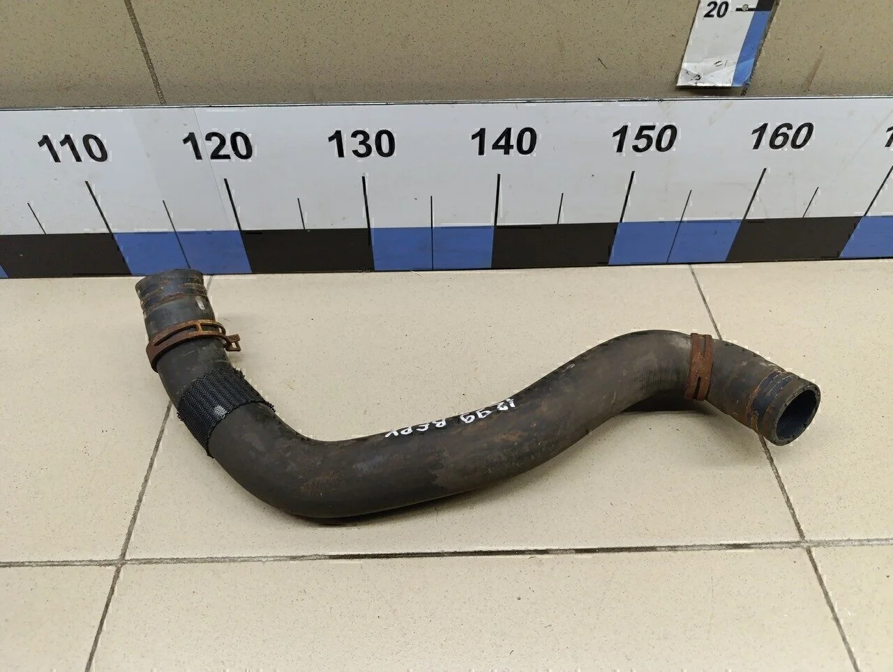 Патрубок радиатора Duster 2012>