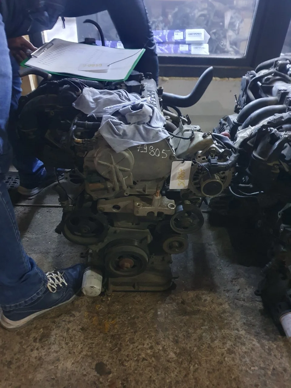 Двигатель Nissan Primera teana j31 2000-2006