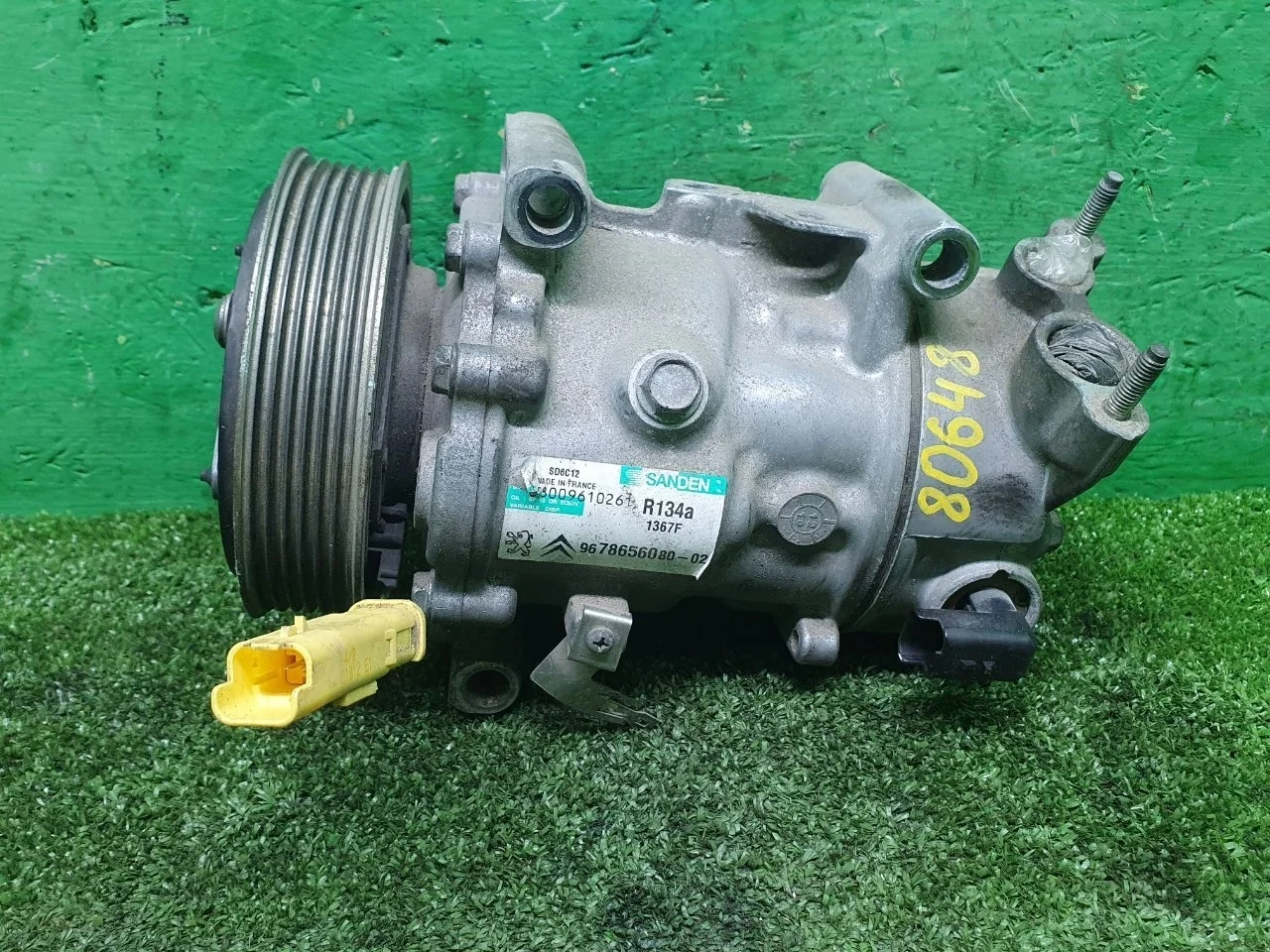 Компрессор кондиционера Peugeot 308 2007-2015