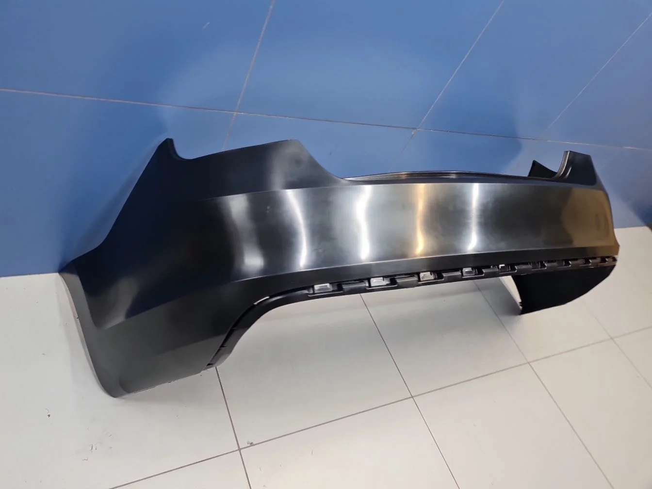 Бампер задний для Skoda Rapid 2013-