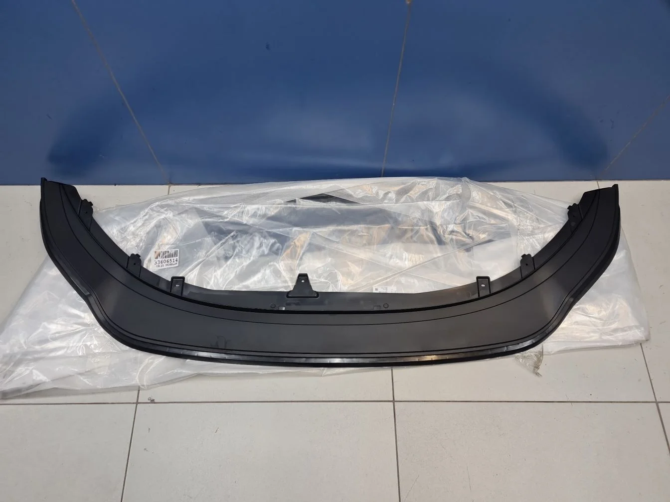 Юбка переднего бампера для Volkswagen Polo Sedan 2011-