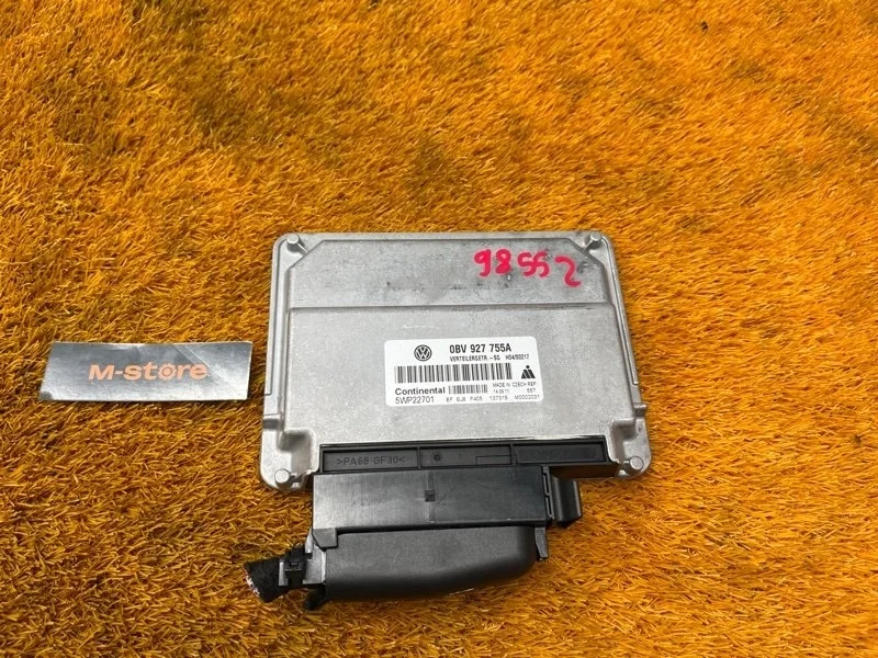 Блок управления раздаточной коробкой Volkswagen Touareg 2011 0BV927755A 7P CGRA