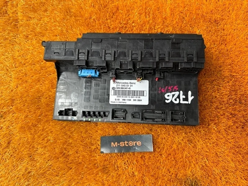 Блок предохранителей SAM Mercedes-Benz Cls-Class 2005 A2115455101 W219 113.967, задний