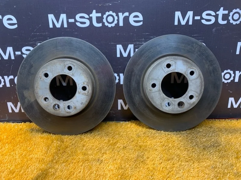 Диск тормозной Porsche Cayenne 2005 95535140140 955 022Y, передний