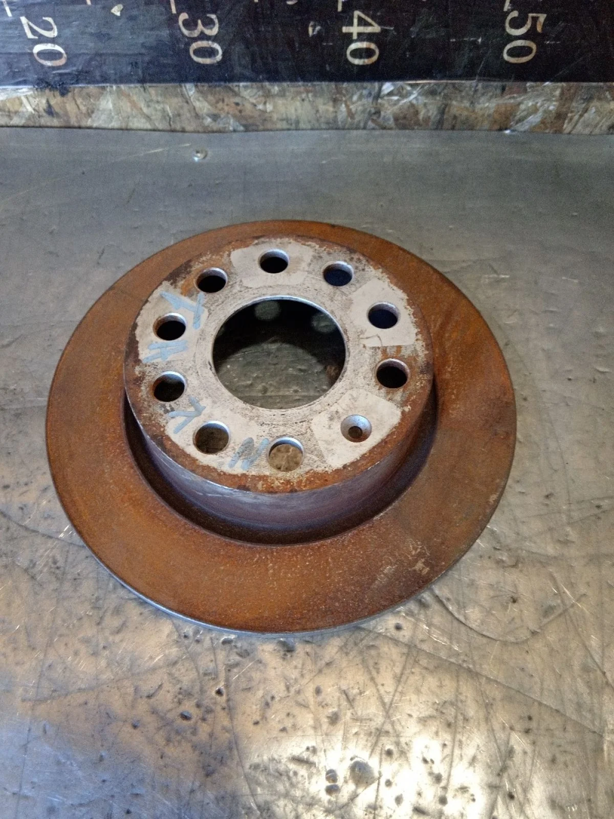 Диск тормозной задний Skoda Octavia II рестайлинг (2008—2013) 2010 1Z/F9R