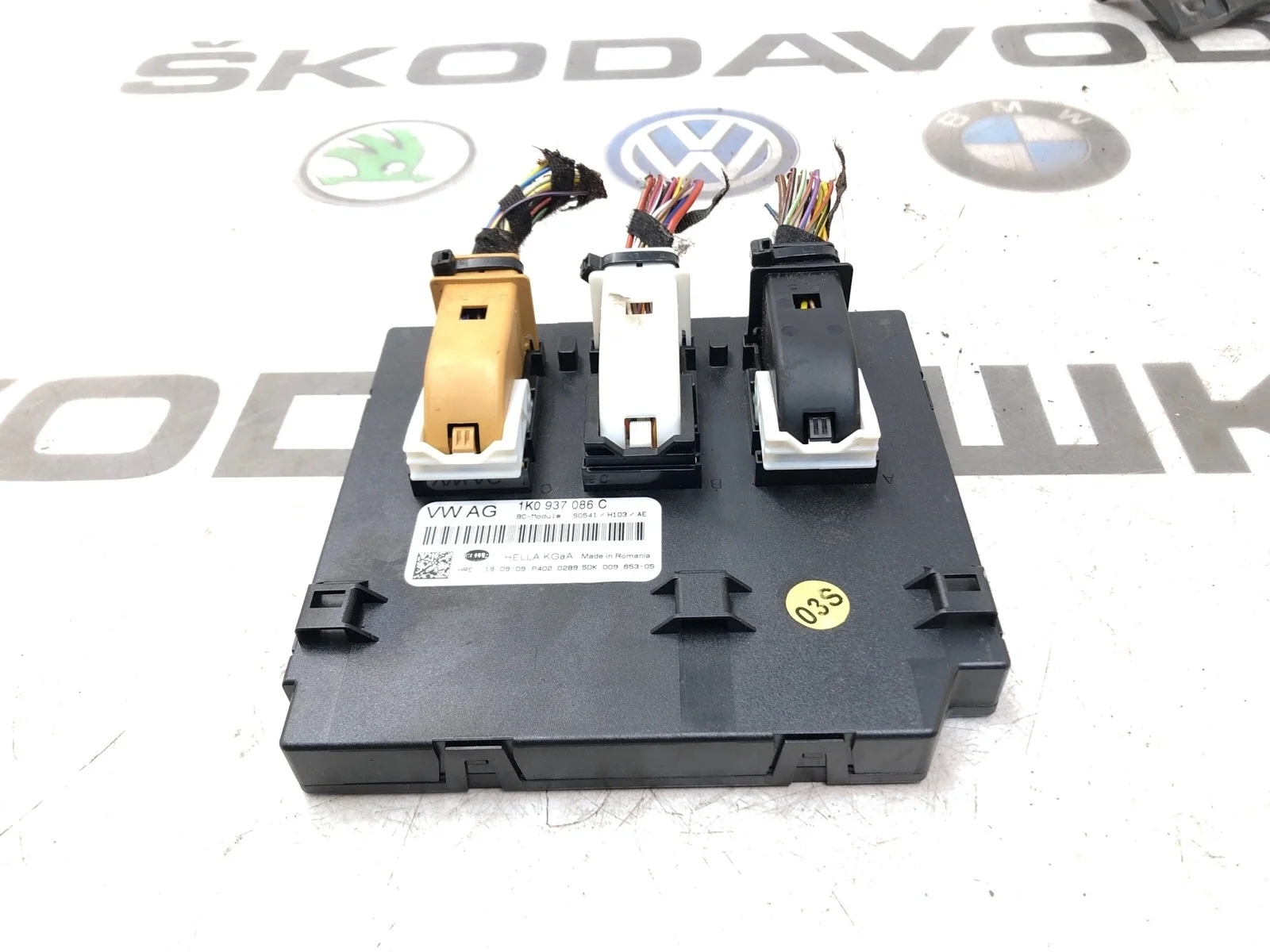 Блок комфорта BCM Skoda Yeti 2009 1K0937086C 5L 2.0 CBDB