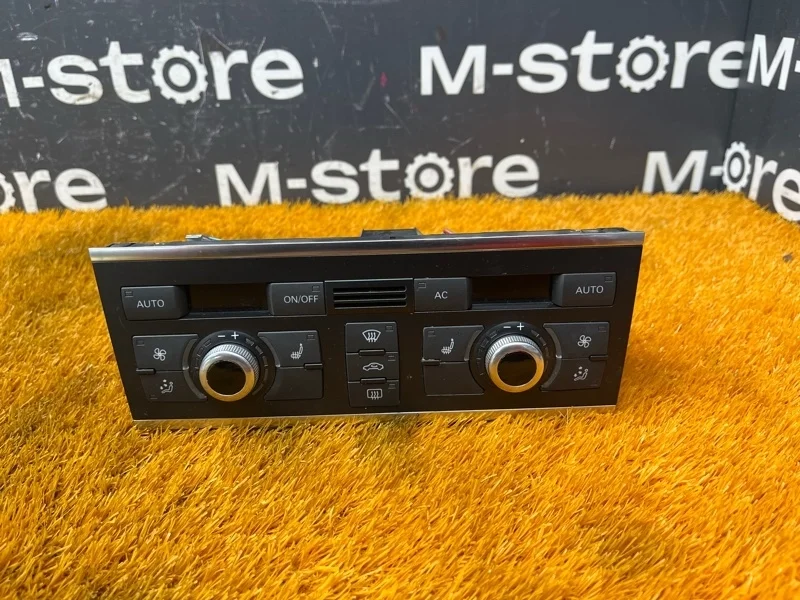 Блок управления климат-контролем Audi Q7 2012 4L0820043AH 4L CJTC, передний