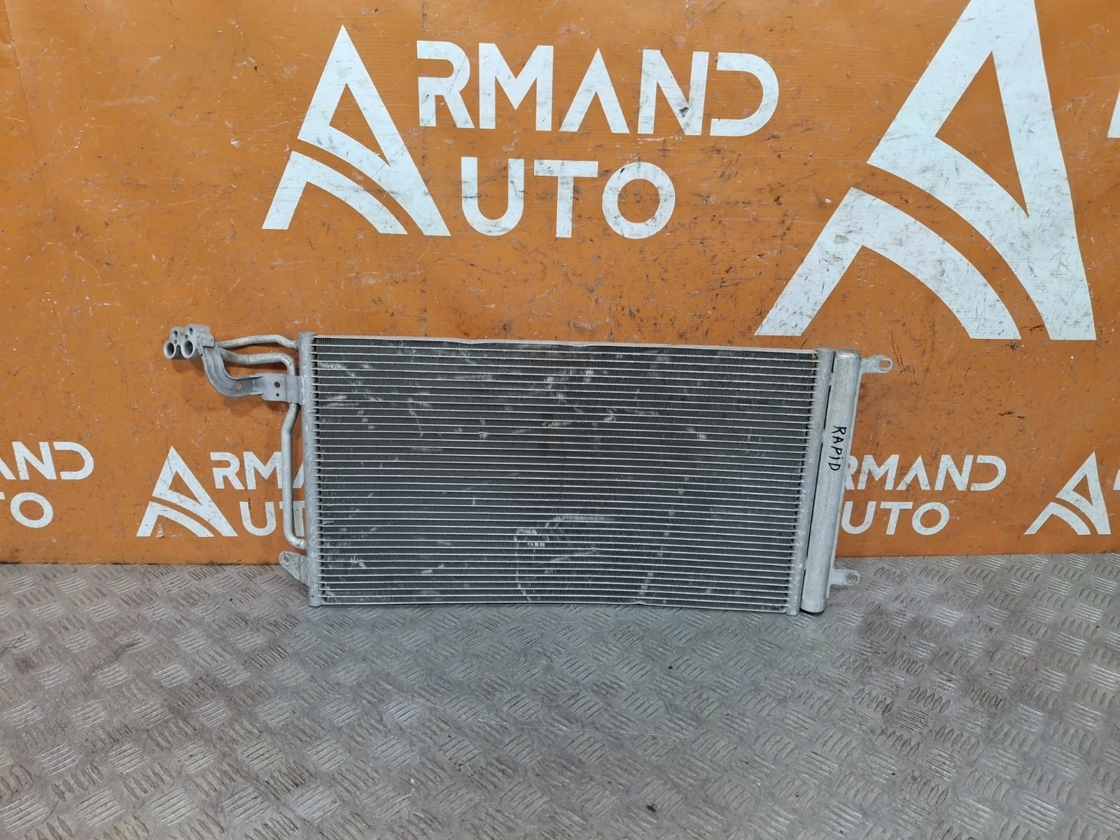 Радиатор кондиционера Volkswagen Polo 2020-нв 6