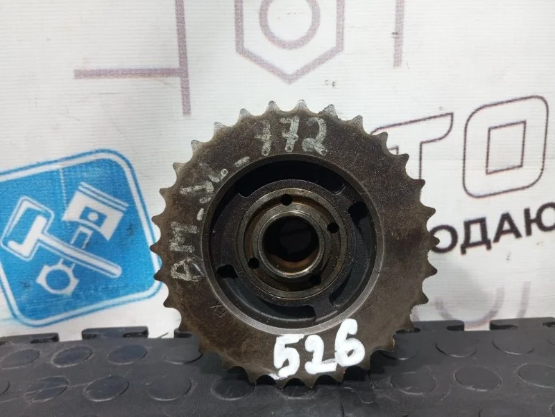 Механизм изменения фаз ГРМ Audi Q7 I 06E109084K 4LB BAR