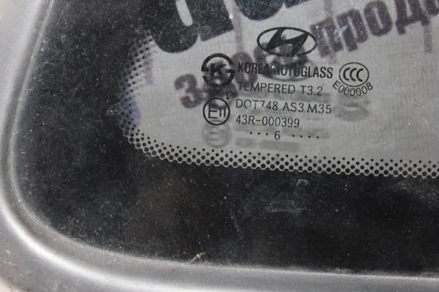 Стекло собачника правое Hyundai Santa Fe 878202B000 CM