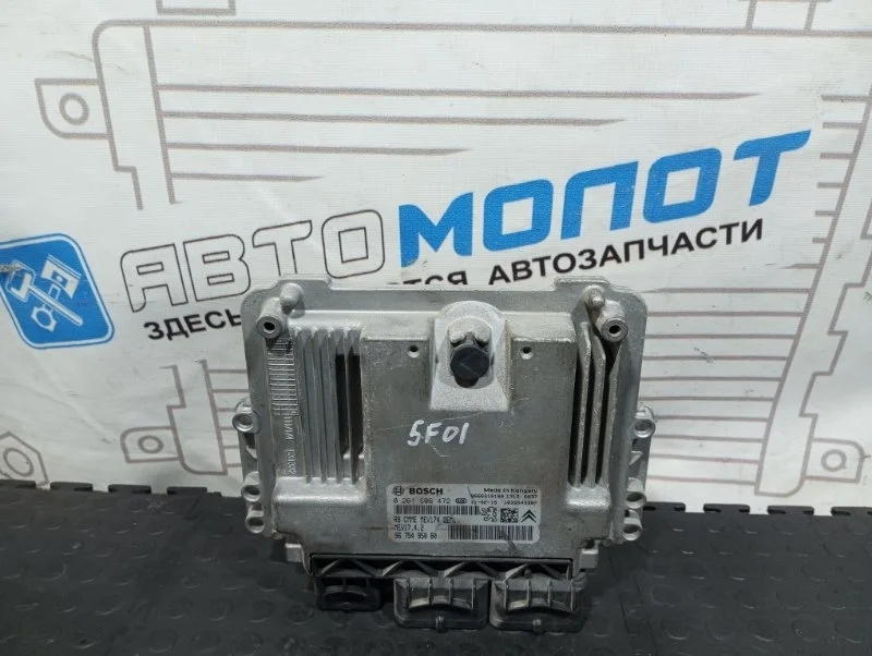 Блок управления двигателем Peugeot 207 9675495080 FS9 5F01