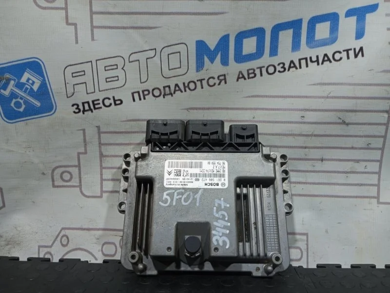 Блок управления двигателем Peugeot 207 9675495080 FS9 5F01