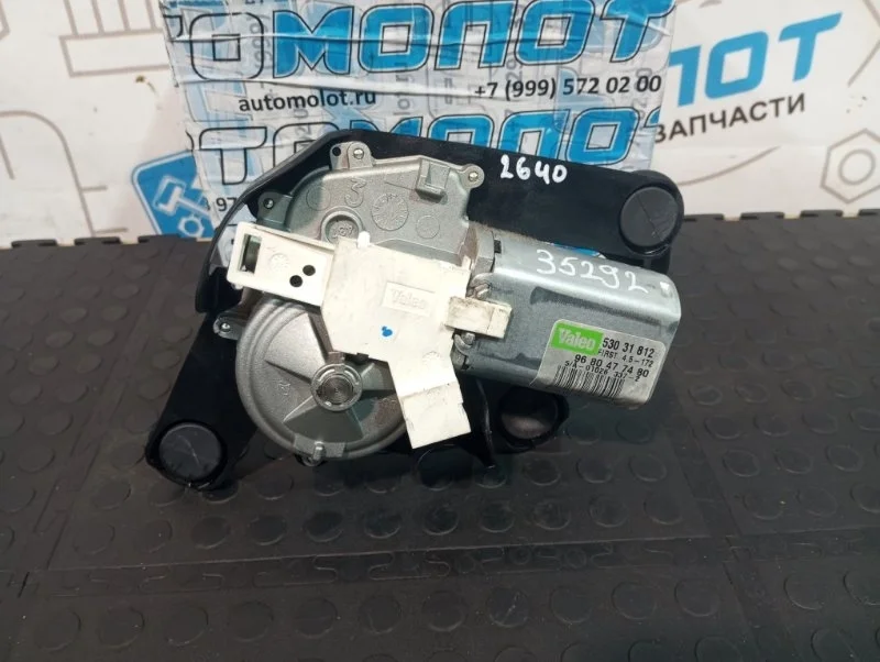 Мотор стеклоочистителя заднего стекла Peugeot 308 2010 9680477480 4A/C 5F02