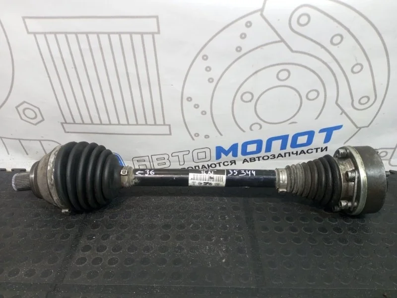 Привод в сборе передний левый Volkswagen Golf 2011 1K0407271LA 5K1 CBZB