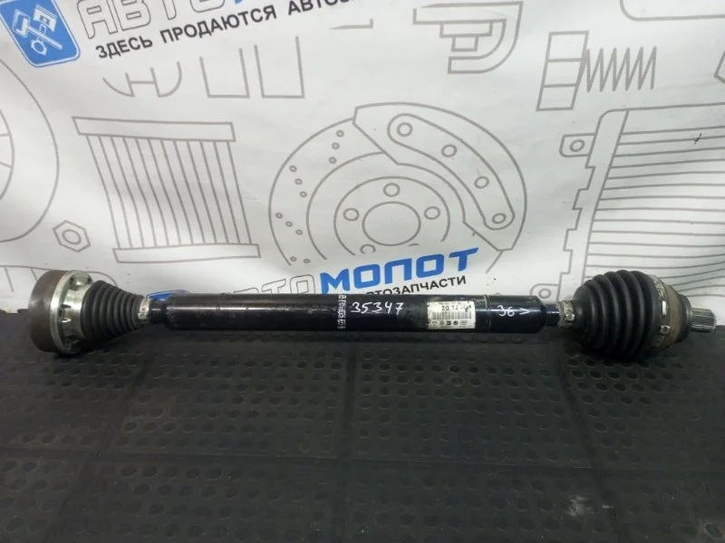 Привод в сборе передний правый Volkswagen Golf 2011 1K0407272QT 5K1 CBZB