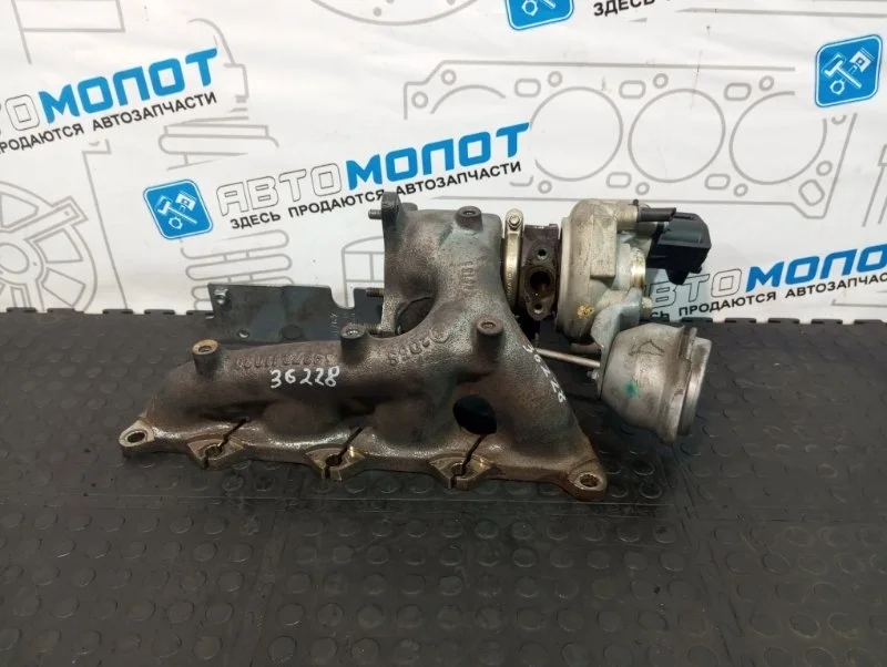 Турбина (турбокомпрессор) Audi A3 03C145702C 8PA CAXC