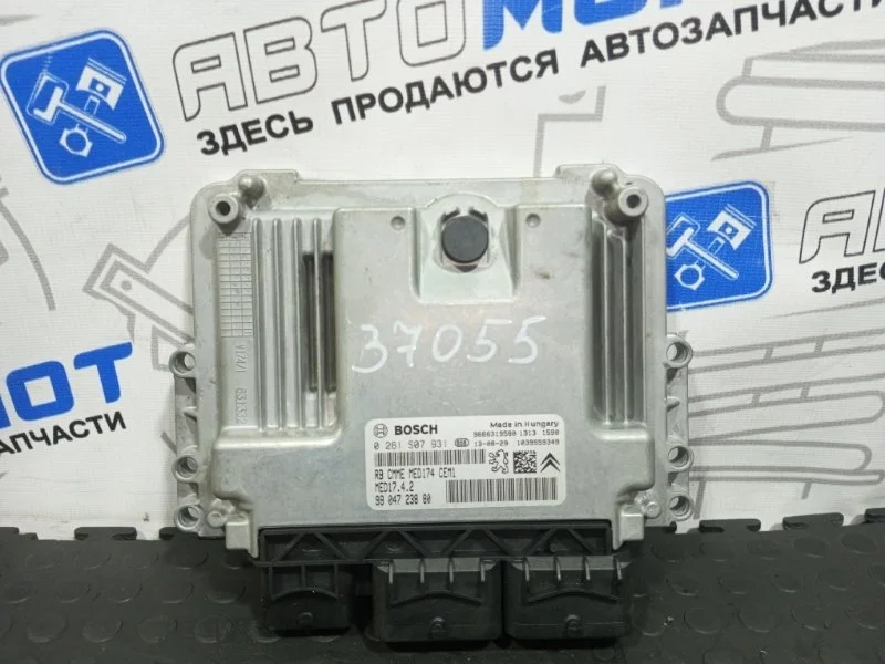 Блок управления двигателем Peugeot 3008 2011 9666319580 5F02