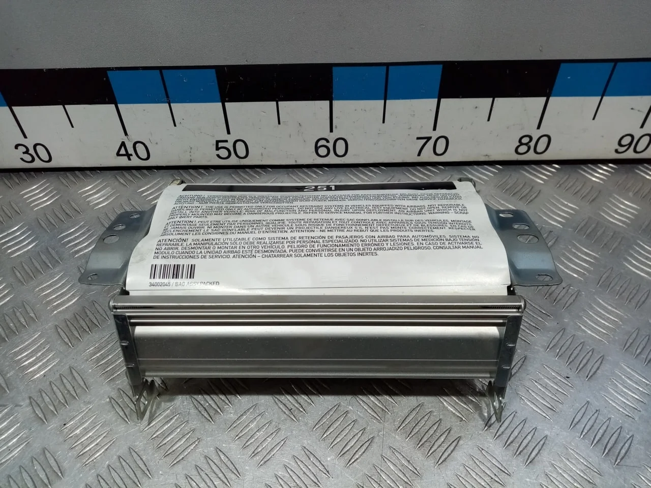 [Б/У] Подушка безопасности пассажирская в торпедо [Код: 00656863 ]