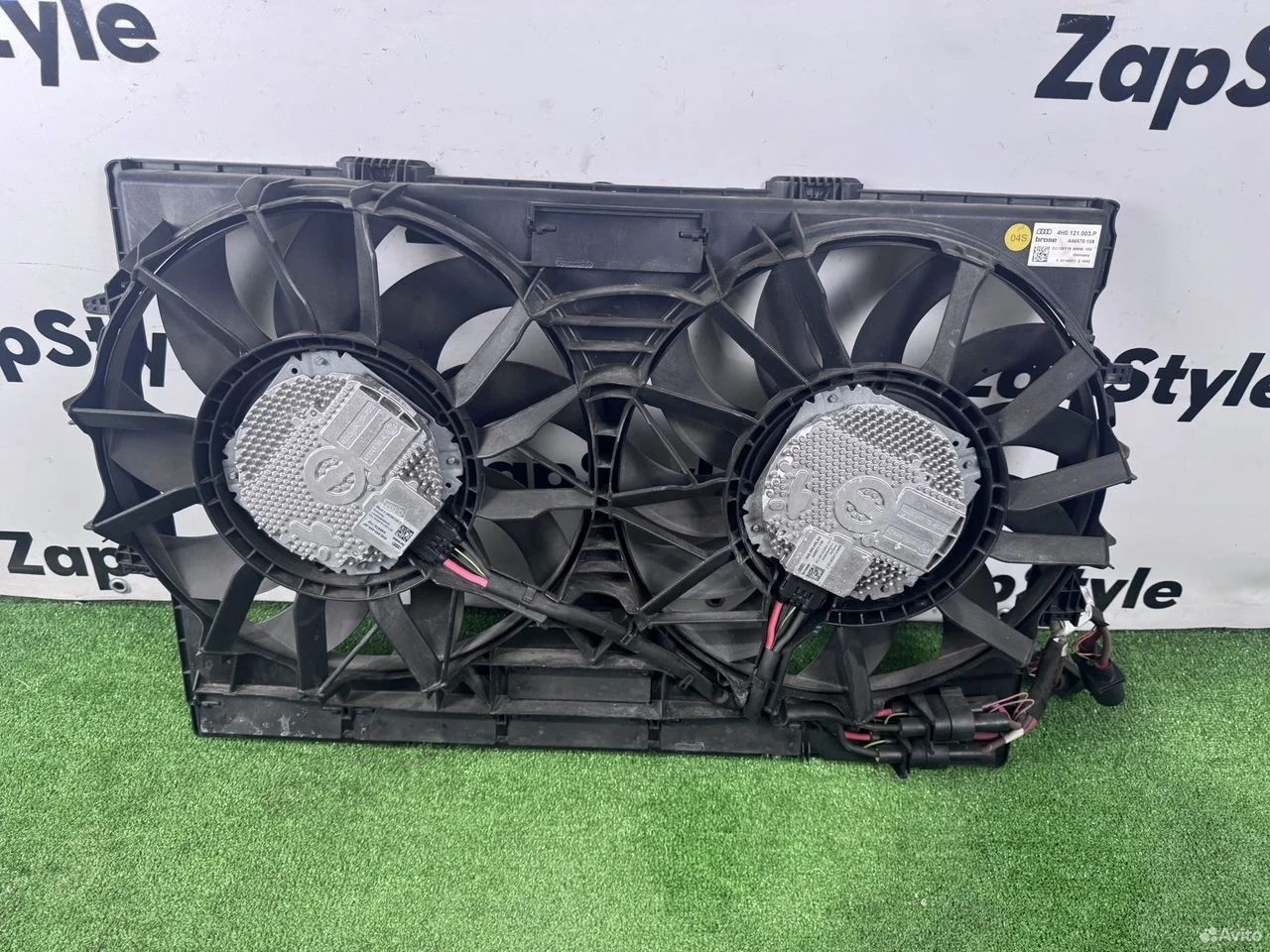 Диффузор радиатора audi s6 c7 ceuc 2014