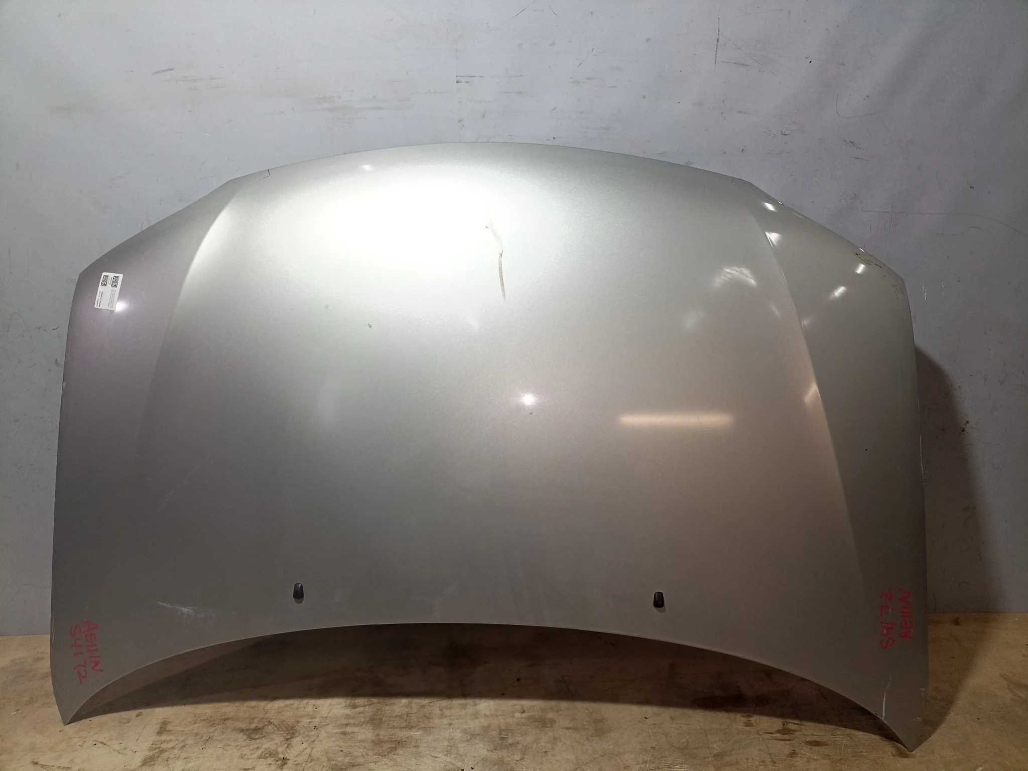 КАПОТ TOYOTA 5330113040 серебро, 1C0 S4172