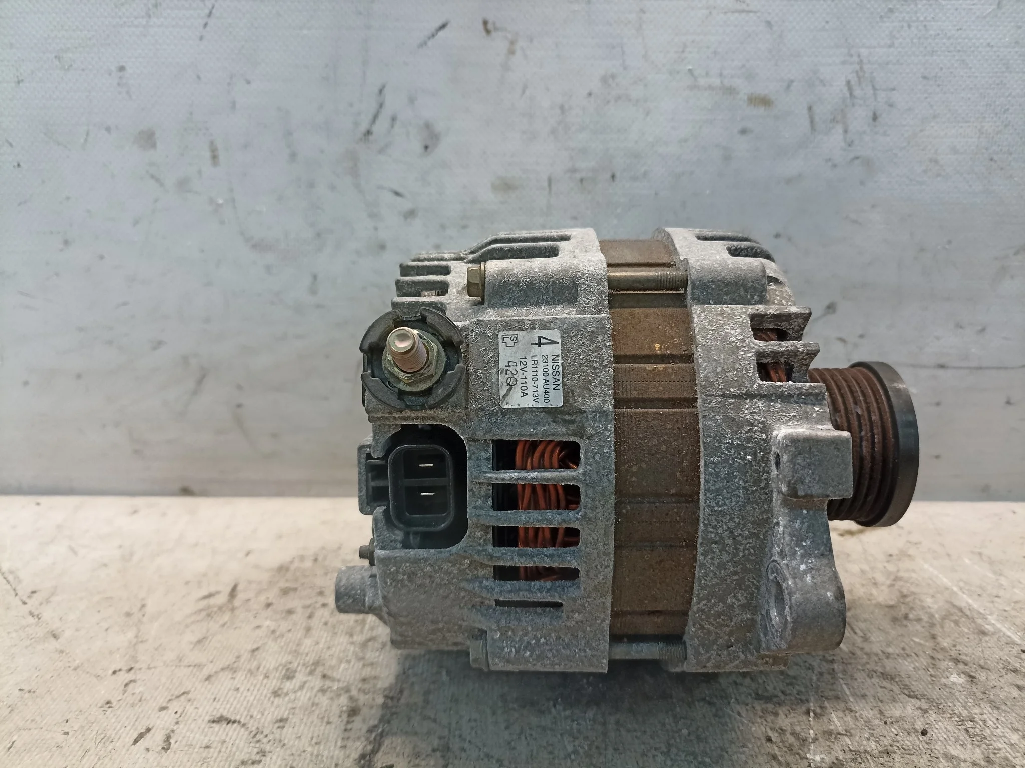 ГЕНЕРАТОР NISSAN QR20-DD QR20-DE QR25-DD QR25-DE ... SERENA TEANA WINGROAD X-TRAIL ... WRP12 WRY11 WTNP12 WTP12 23100AU400 ФИШКА В БОК 2 КОНТАКТА 110A S4044Z