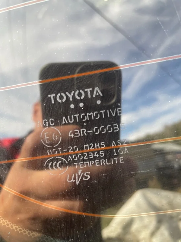 Стекло заднее TOYOTA LAND CRUISER PRADO 2010 6810560190 KDJ150 1KDFTV, заднее