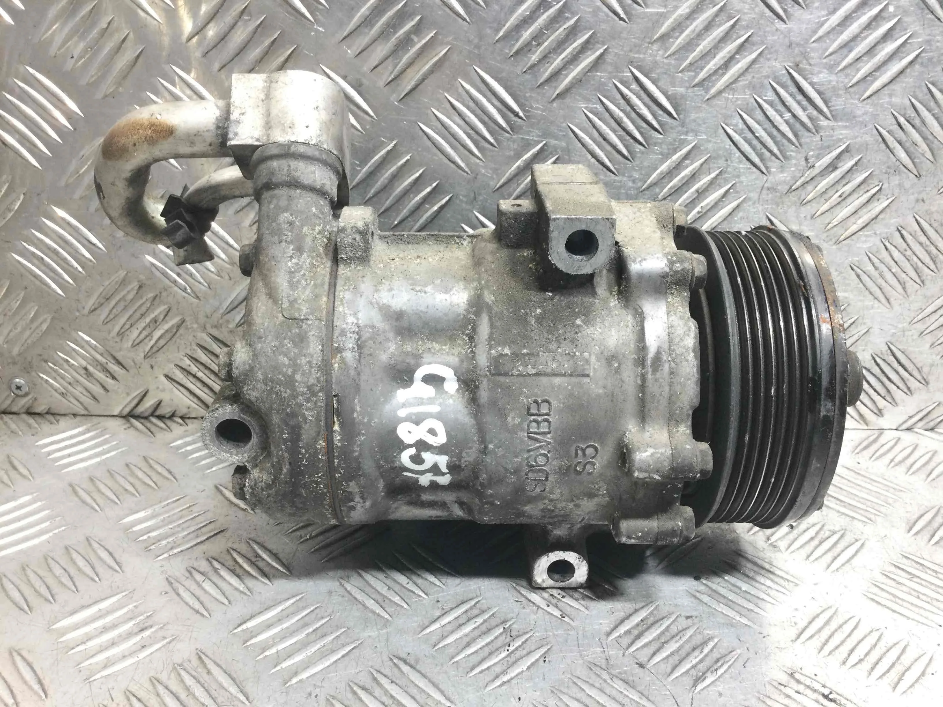 Компрессор кондиционера Opel Astra Astra G 1998 - 2004 дизель 1.7 CDTi Механика Универсал