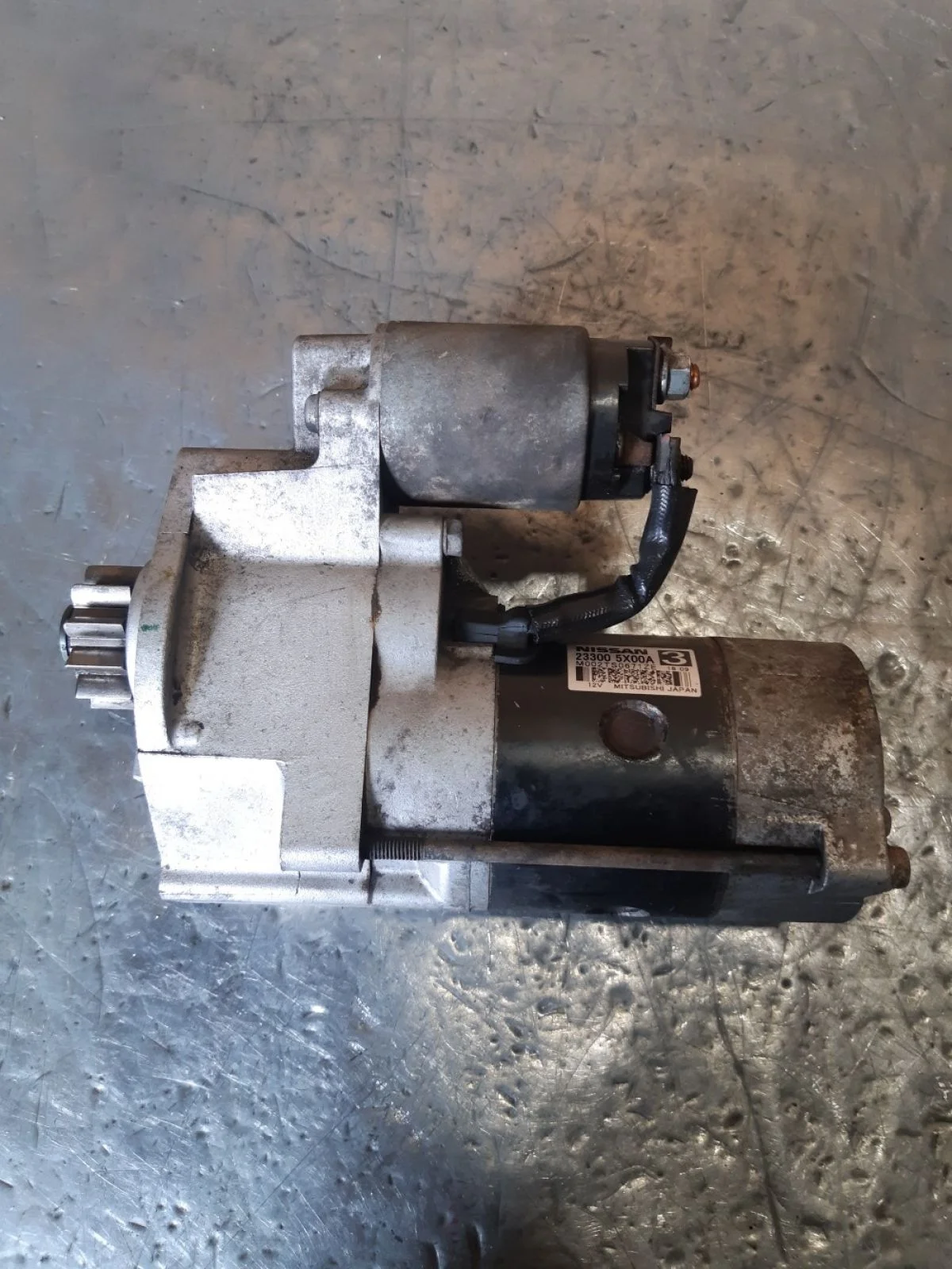 Стартер Nissan Pathfinder III рестайлинг (2010—2014) 2011 KAF - бежевый