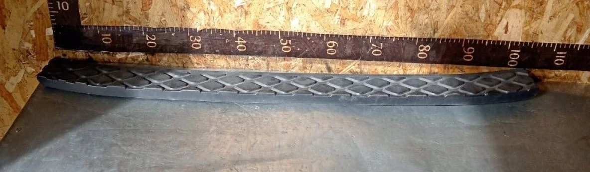 Накладка заднего бампера Nissan Pathfinder III рестайлинг (2010—2014) 2011 KAF - бежевый