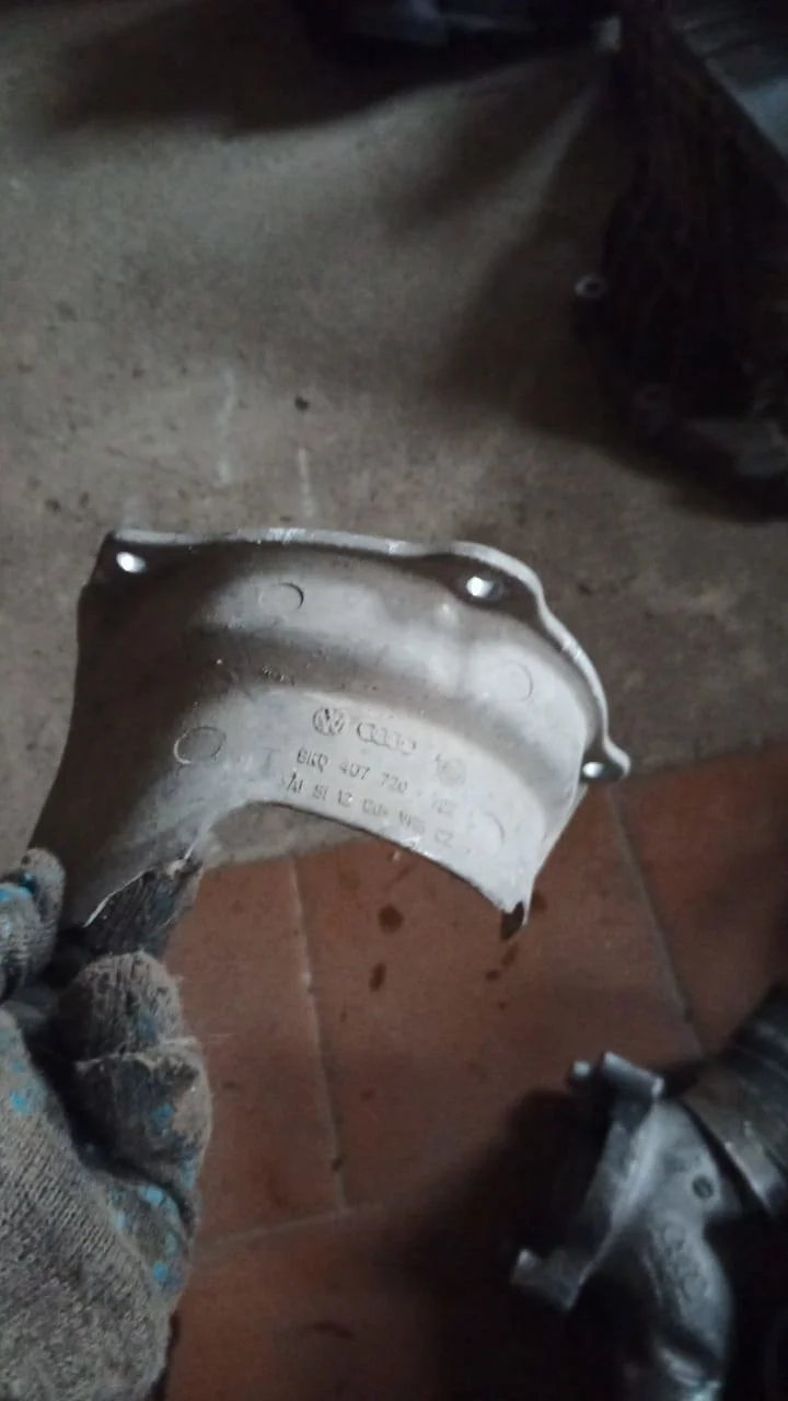 Защита вала приводного Audi Q5 I рестайлинг (2012—2017)