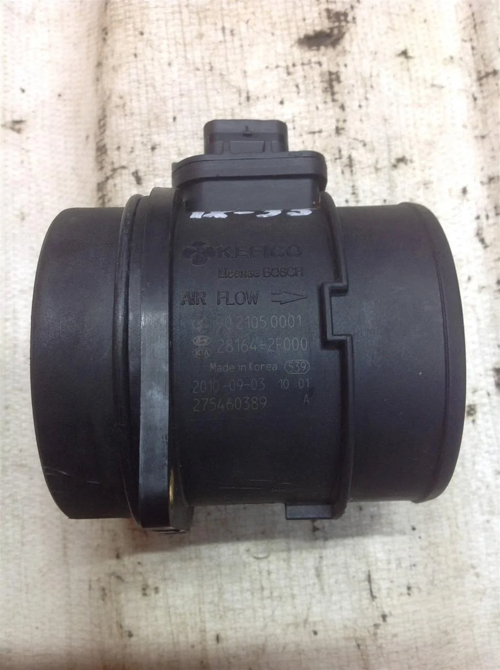 Датчик массового расхода воздуха Hyundai IX 35 (2