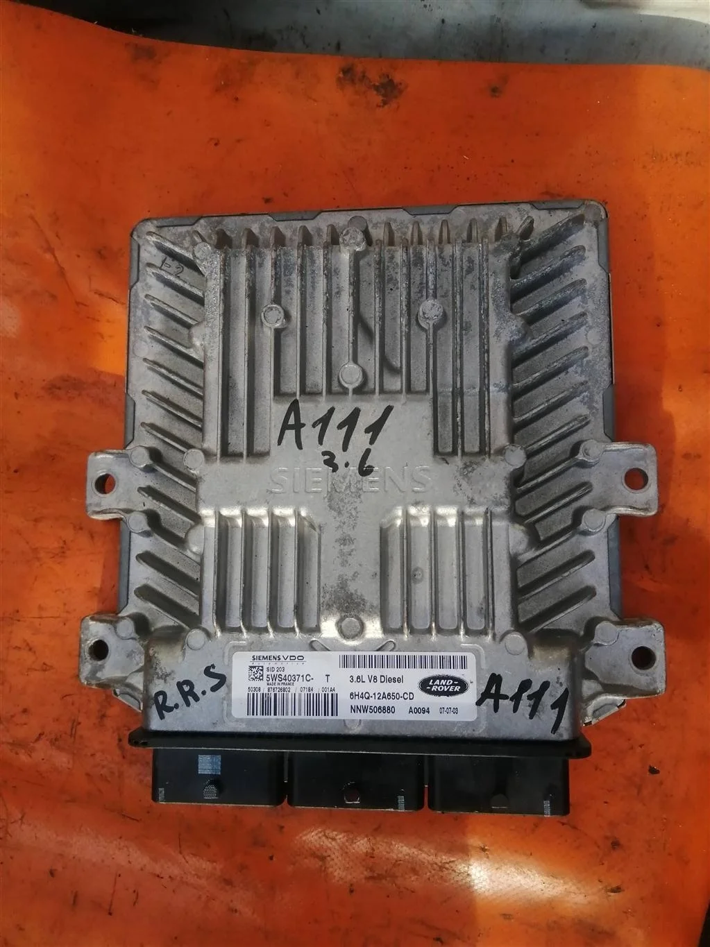 Блок управления  двигателя Land Rover RANGE ROVER