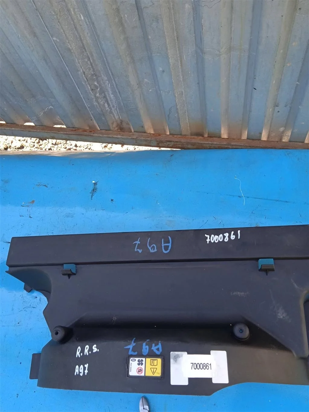 Диффузор вентилятора Land Rover RANGE ROVER SPORT