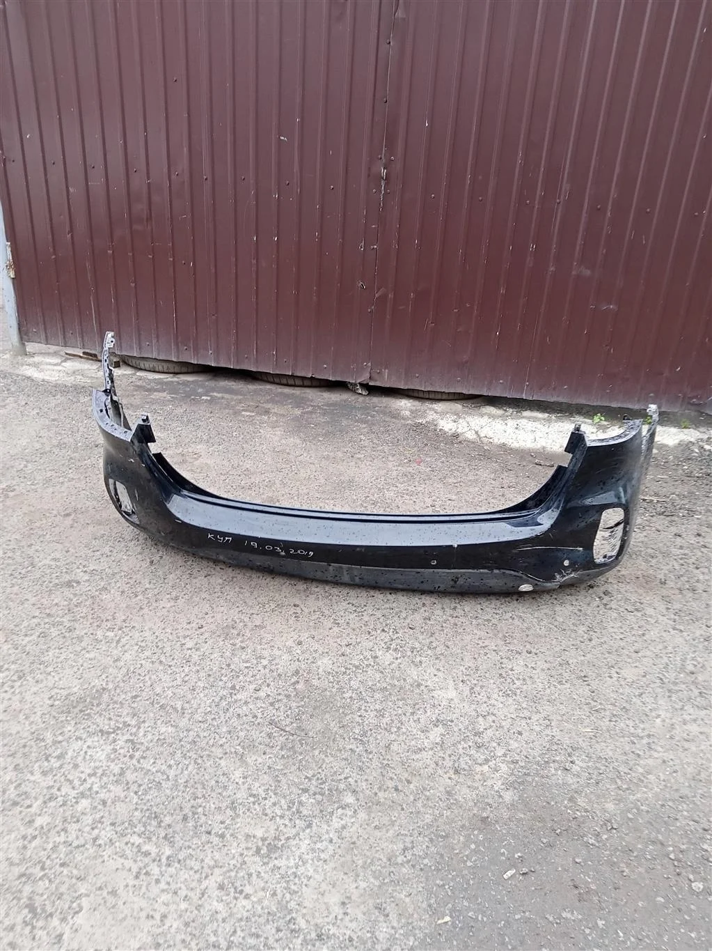 Бампер задний Kia Sorento XM FL(2009-2020)