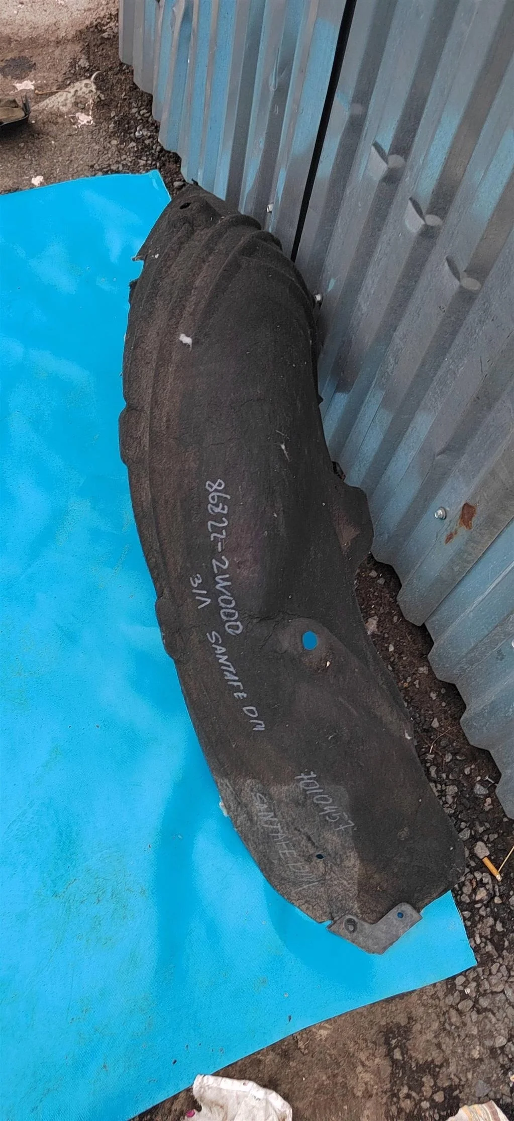 Локер (подкрылок) задний правый Hyundai Santa Fe