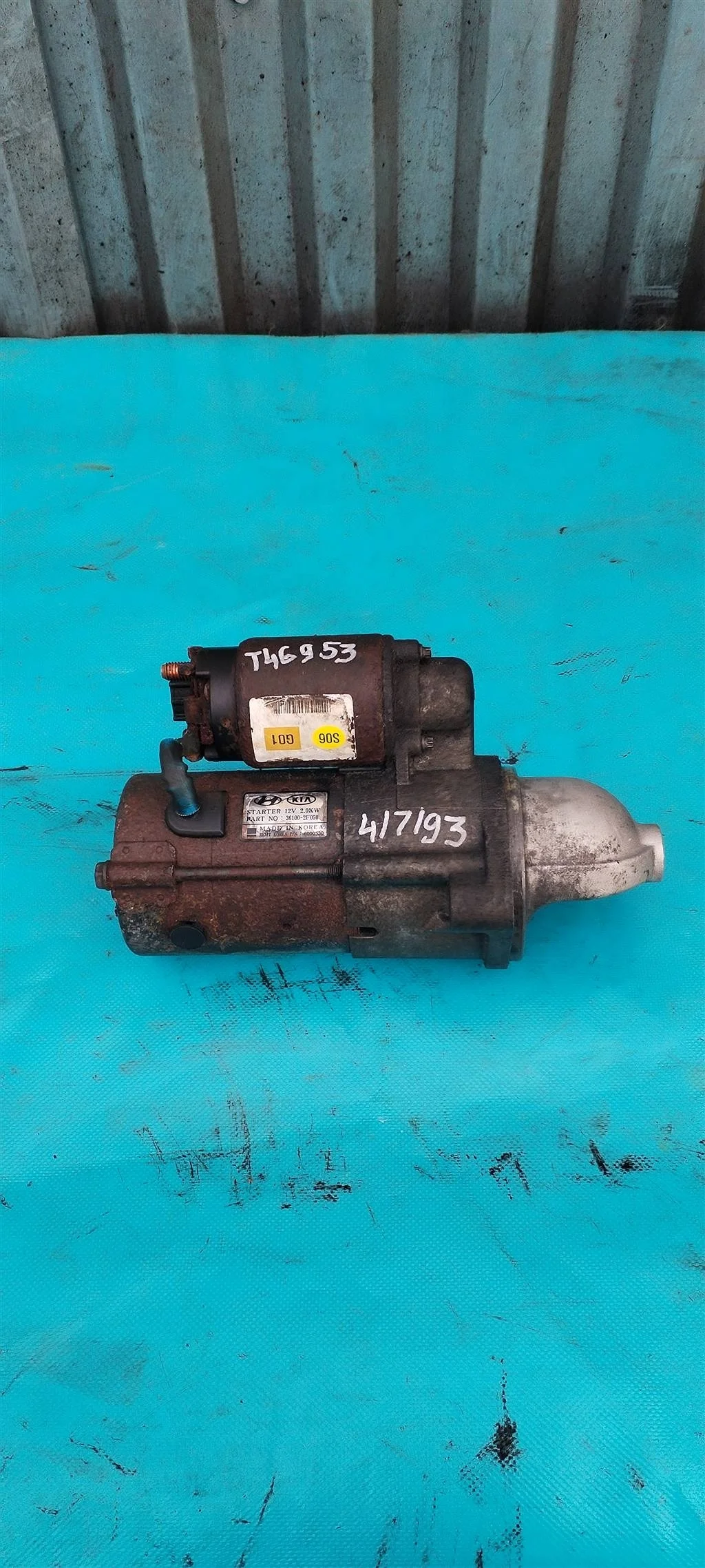 Стартер Kia Sorento XM (2009-2013)