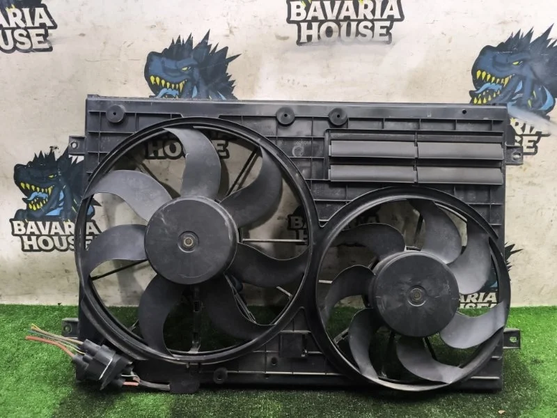 Вентилятор радиатора volkswagen Golf 2005 1K0121207AA 5