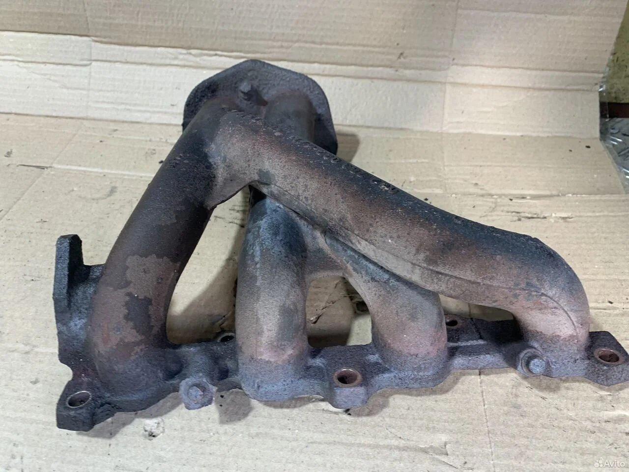 Выпускной коллектор шкода октавия aee