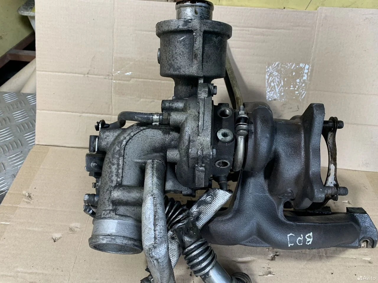 Турбина 2.0 turbo bpj byk bwt audi a6 a4