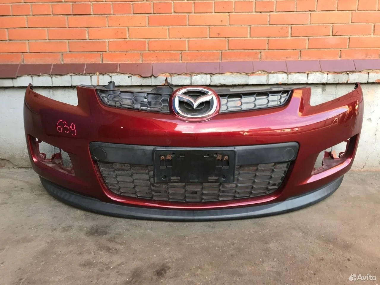 Передний бампер mazda cx-7