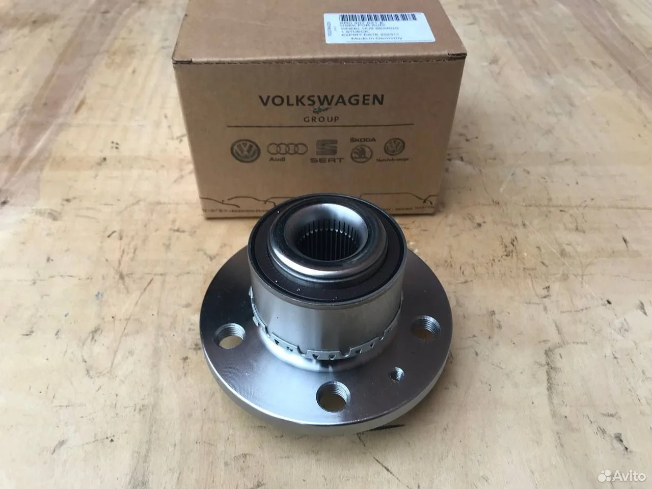 Ступица передняя volkswagen polo skoda fabia