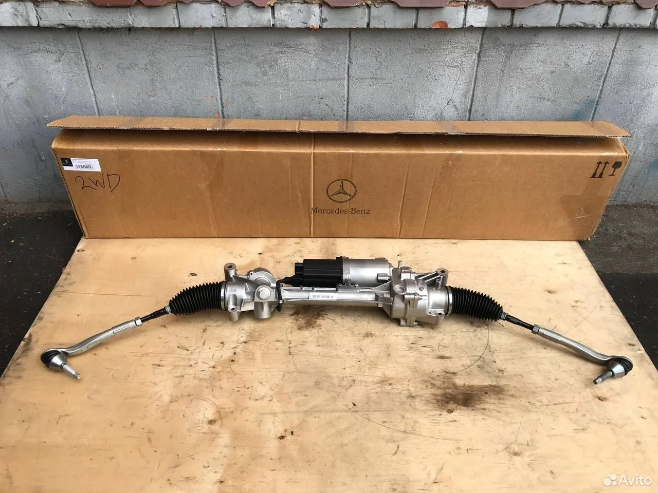 Рулевая рейка mercedes w213 задний привод