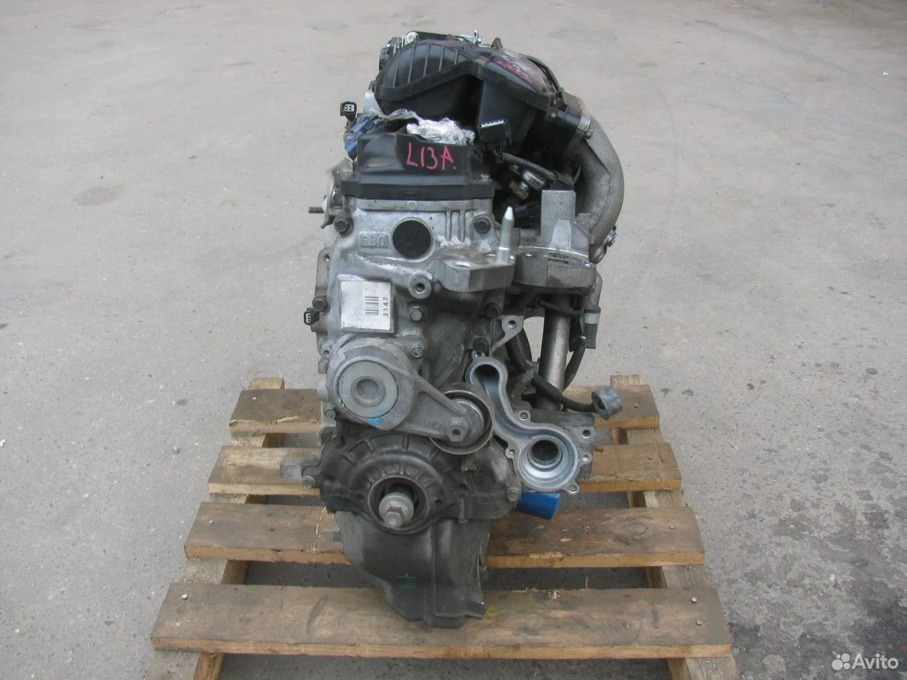 Двигатель honda l13a jazz fit ge6