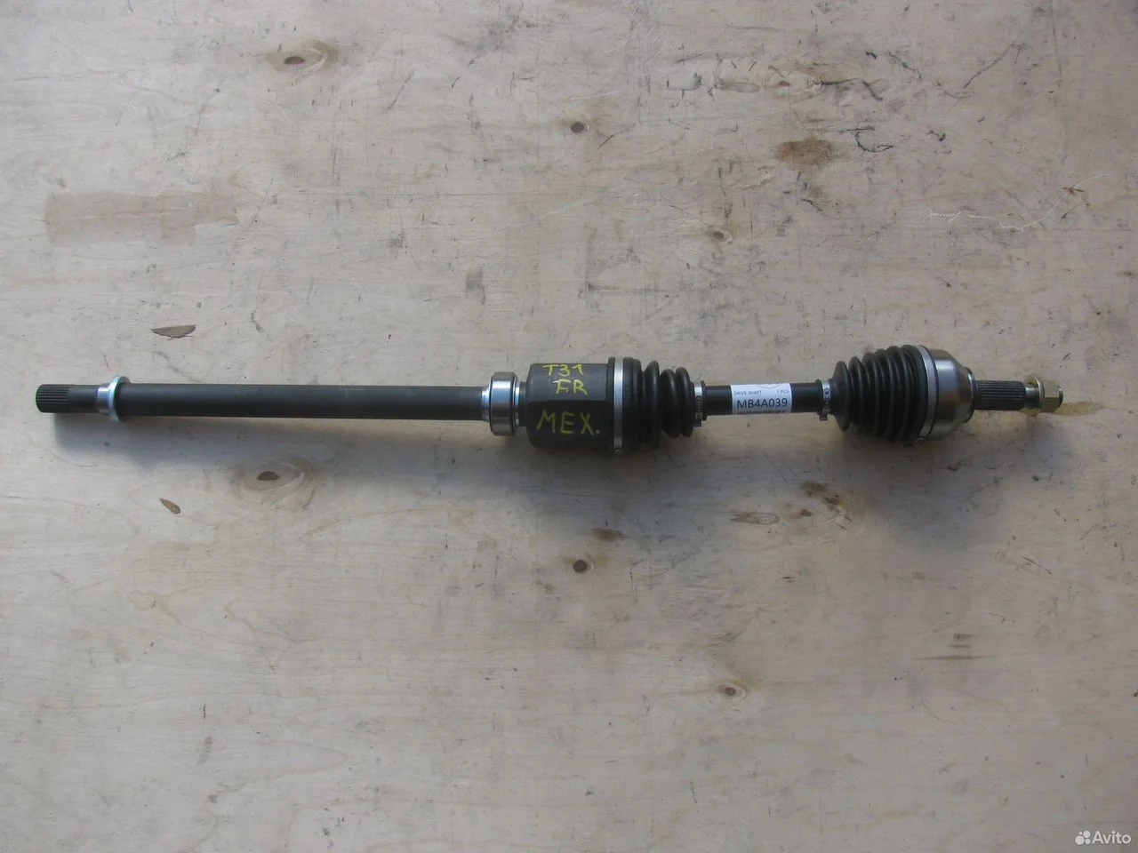 Привод правый nissan x-trail t31 qr25 renault kole