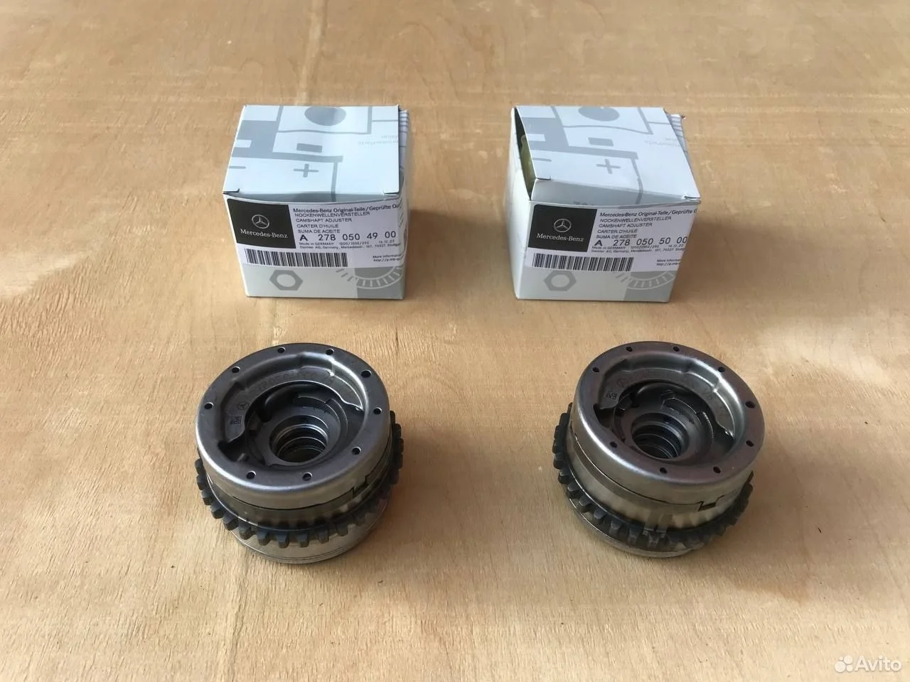 Шестерня впускного распредвала mercedes m278