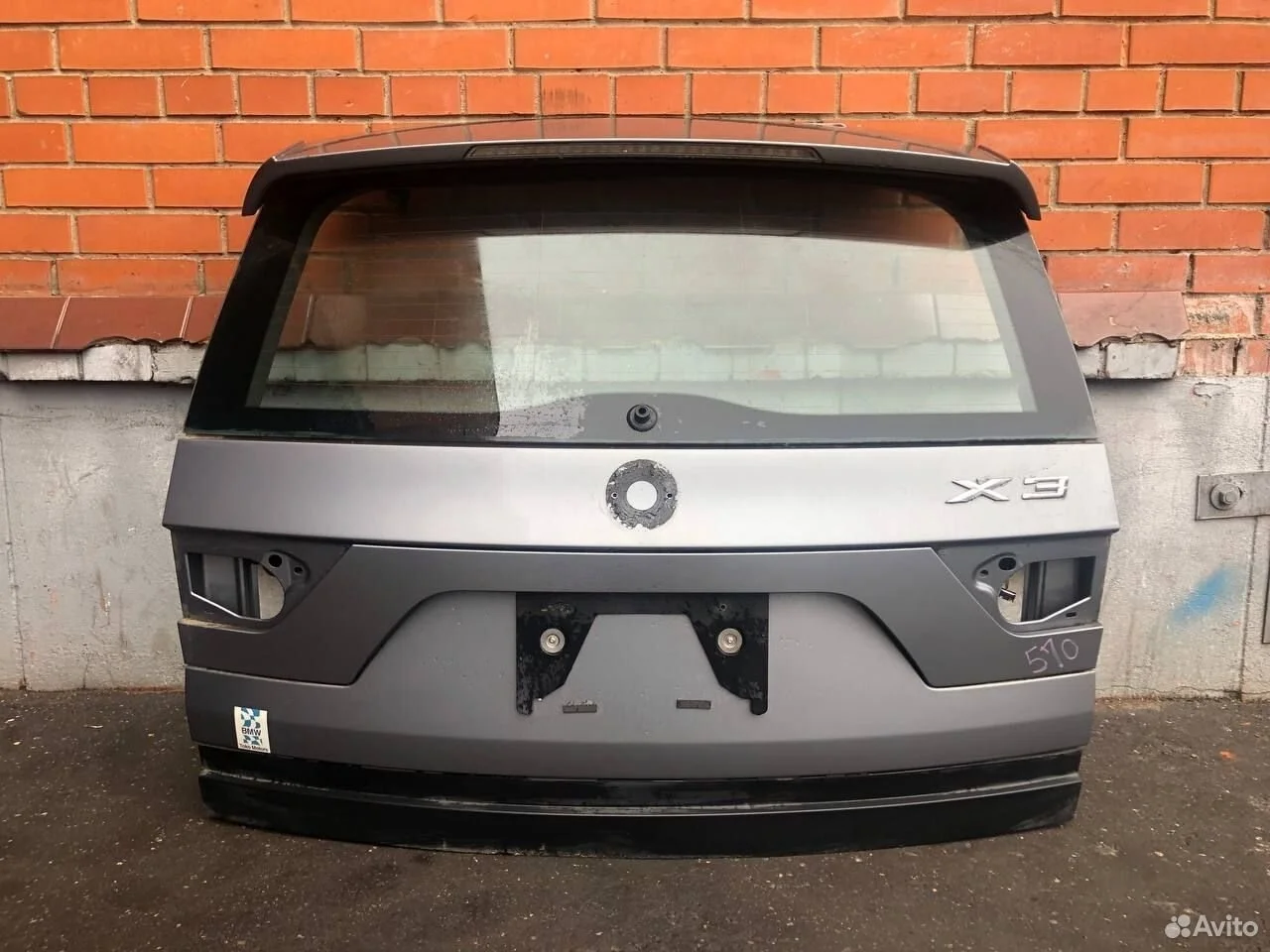 Задняя дверь багажника bmw x3 e83